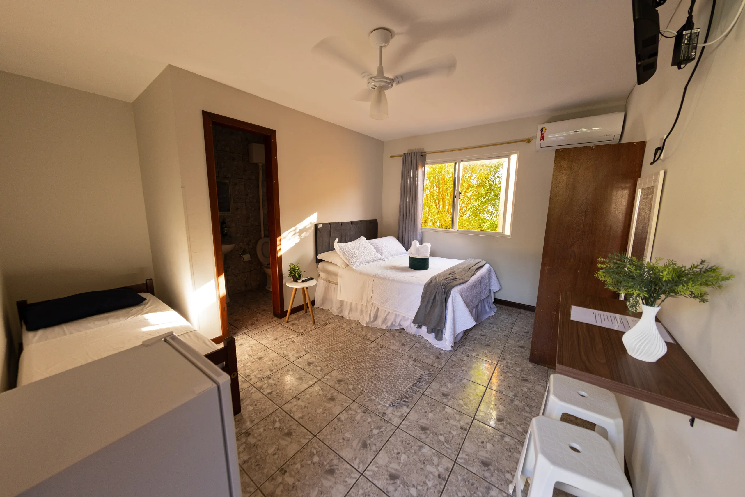 Foto principal — quarto para 3 pessoas